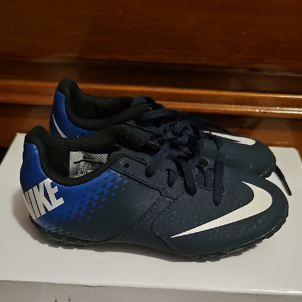Nike Kids Blue and White Sneakers